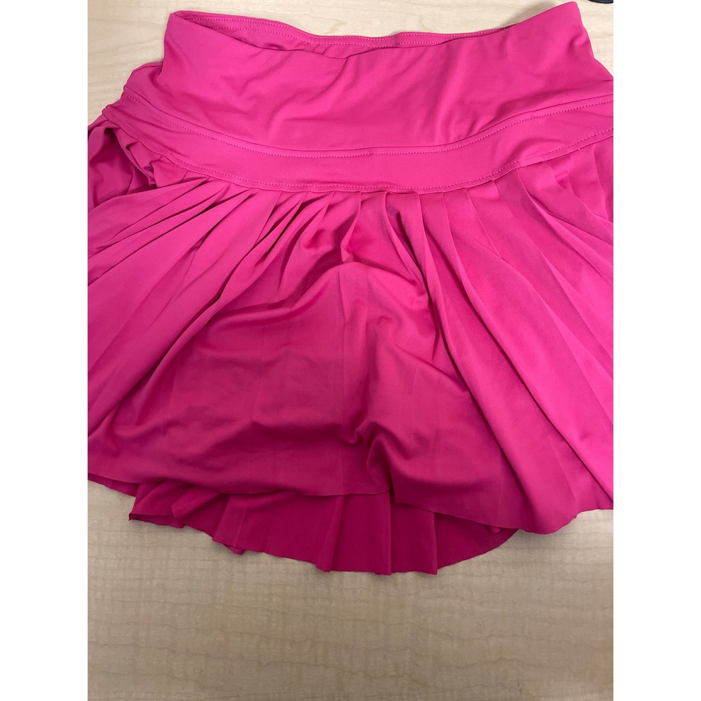 Kyodan Womens Pink Pleated Athletic Skort Medium Tennis Golf Running Skirt